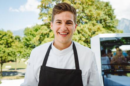 Roger Kalberer, Schlüssel - Gault&Millau Garden Party - 19. August 2018 - Bad Ragaz - Copyright Olivia PulverGault&Millau Garden Party - 19. August 2018 - Bad Ragaz - Copyright Olivia Pulver