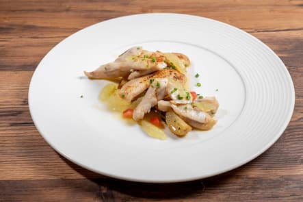 Biaggi Restaurant du Lac Le Pont filets de perche