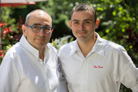 v.l. Bernhard und Guy Ravet