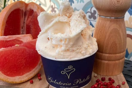 Gelateria Patella Martigny glace sorbet pamplemousse poivre noir