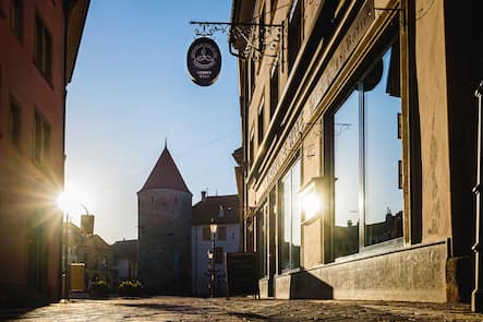 Restaurant de l'Hotel de Ville, Gerber Wyss, Yverdon les Bains, VD © Régis Matthey