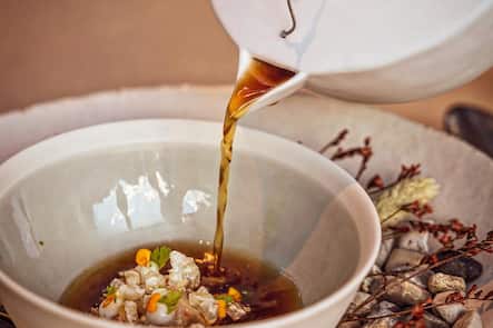 Signature Dish Blaue Traube, Algund