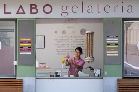Labo Gelateria Lausanne glaces