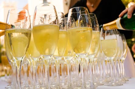 Koch-Blog Slaschek Silvester Champagner