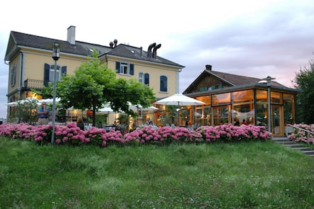 Aussenansicht Sommer Villa am See Goldach, 17.1.2017 © Charles Seiler