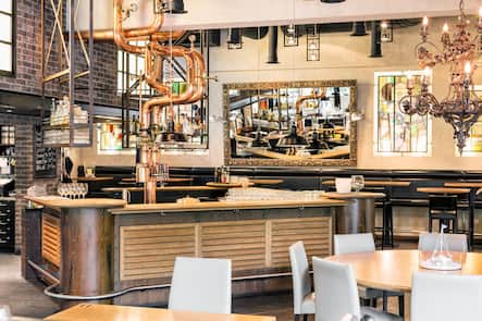 Innenansicht Netts Schuetzengarten Schützengarten ohne Gaeste Netts Schuetzengarten Schützengarten St. Gallen, 24.1.2017 © HO