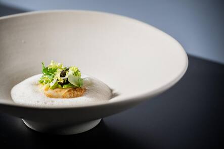 Silvio Germann, Mammertsberg 2024: Zander, Erbse, Beurre-Blanc