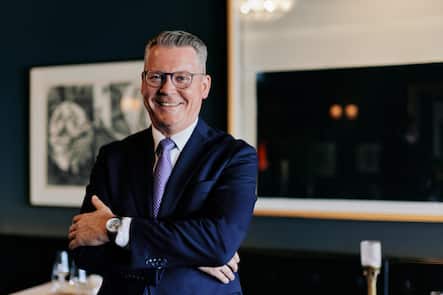 Maître d'Hôtel Hervé Mahler Brasserie Les Trois Rois, Grand Hotel Les Trois Rois, Basel, BS