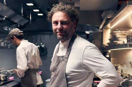 Dom Pérignon Arnaud Donckele Chef Cheval Blanc, Paris, FR