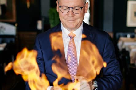 Maître d'Hôtel Hervé Mahler Brasserie Les Trois Rois, Grand Hotel Les Trois Rois, Basel, BS