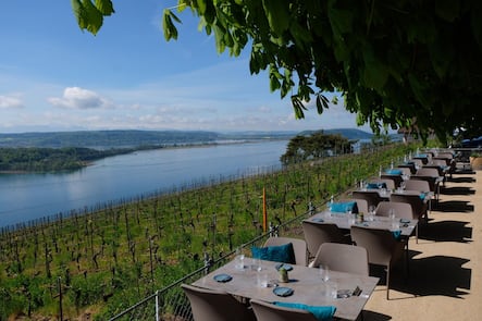 Terrasse, Trois Amis, Schernelz, BE © HO