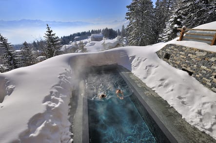 Die schönsten Wellness Hotels Le Crans Crans Montana