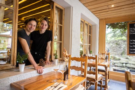 GM MOB, Restaurant Auberge de la Cergniaulaz, Les Avants