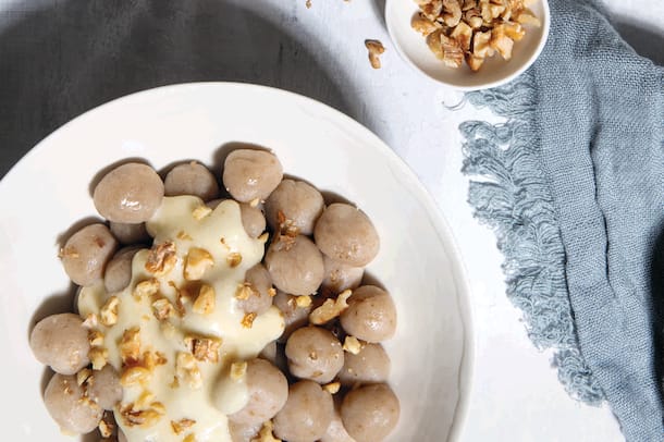 Gnocchi di pane mit Käsesauce Linda Kastrati/AT-Verlag