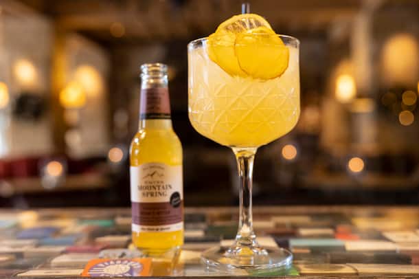 Monk’s Infusion by Palace Bar Gstaad GMC, Swiss Mountain Spring