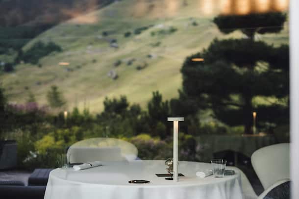 7132 Hotel Restaurant Test 2022 Restaurant 7132 Silver, Chefkoch Mitja Birlo, Vals, GR