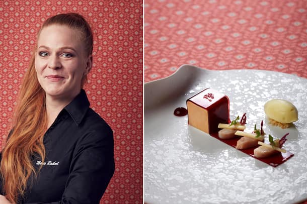 Foie gras et gelée au vin chaud Marie Robert foie gras recette Noël