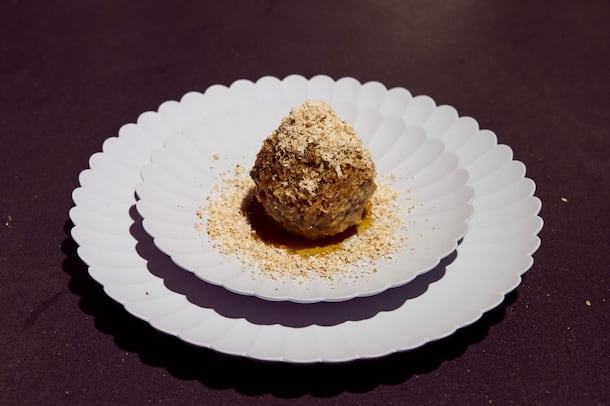 Semmelknödel von Markus Stöckle Markus Stöckle Semmelknödel Live-Cooking Züri isst vom Restaurant Rosi