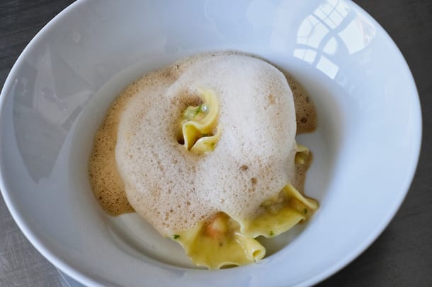 Langustinen-Ravioli Langustinenravioli Rezept von Andreas Caminada mit Silvio Germann