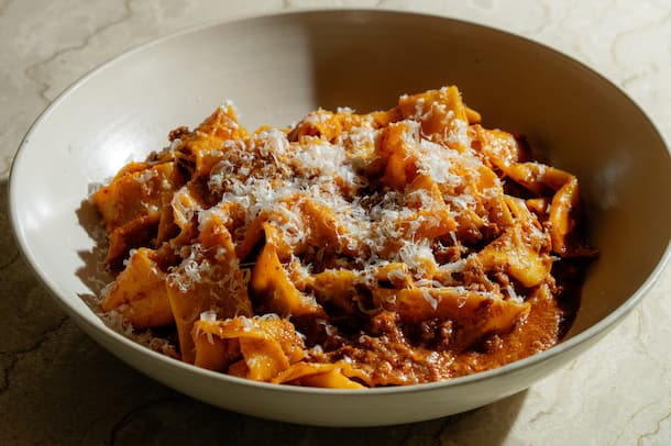 Pappardelle mit Gochujang-Ragù by «Silex» Gochujang-Ragu George Tomlin Silex