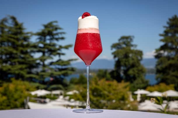 Cocktail Edelweiss Cocktail Edelweiss Clover Club