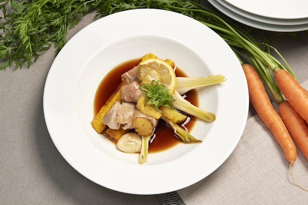 Konfierte Ribelmais-Poularde Konfierte Ribelmais-Poularde by Martin Göschel