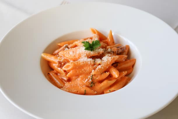 Penne alla Vodka by Francesco De Bartolomeis Penne à la Vodka