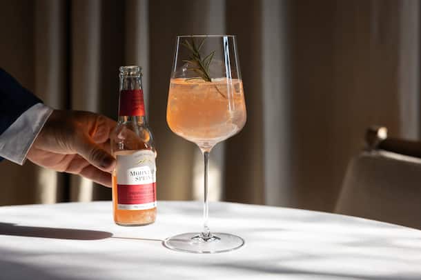 Cherry Pepper Bliss by Giuseppe Lo Vasco 27.11.2025, Freidorf TG, Mammertsberg, Drink; Cherry Pepper Bliss (photo by Rémy Steiner for Gault Millau)