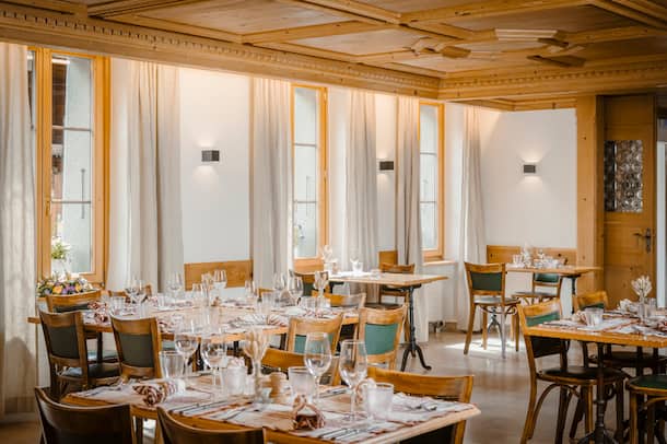 Hôtel de Commune de Rougemont Hôtel de commune de Rougemont, 29 avril 2025. (© Gabriel Monnet)