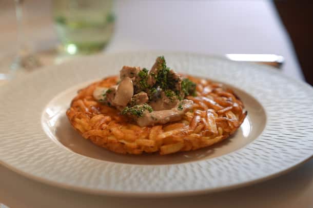 Zürcher Geschnetzeltes mit Rösti MASTERCLASS I KLASSIKER Zürich Geschnetzeltes mit Rösti von Thomas Huber