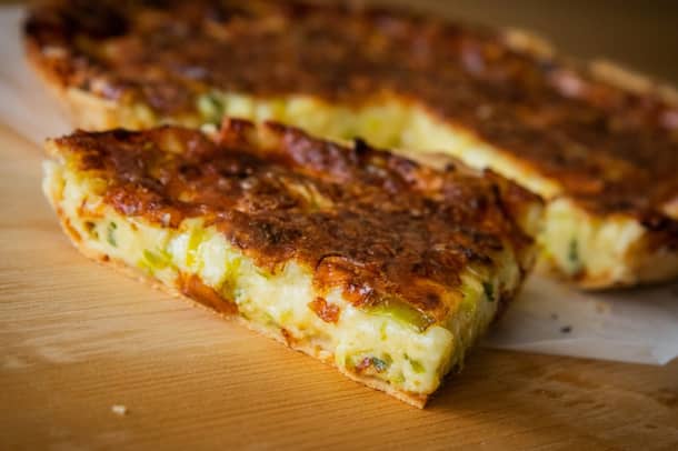 Käse-Lauch-Quiche MASTERCLASS I BACKEN Käse-Lauch-Quiche von Silvia Manser