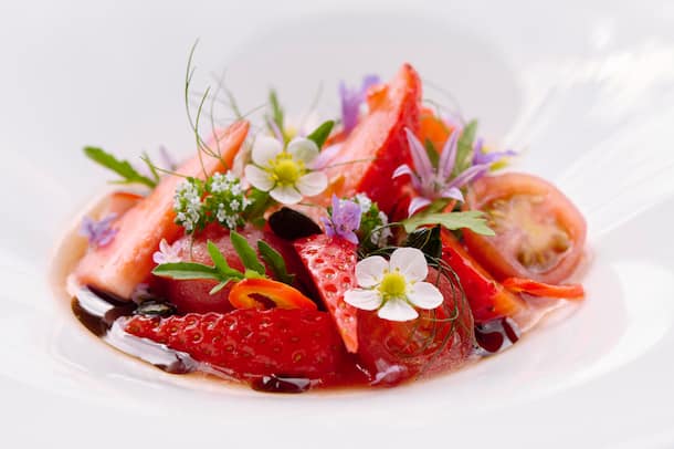 Tomaten-Erdbeer-Salat by Heiko Nieder Tomaten-Erdbeer-salat.