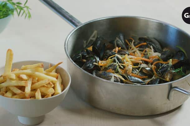Moules et Frites by Andreas Caminada Moules et frites by Andreas Caminada