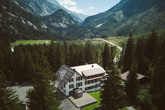 Naturresort Handeck Guttannen von aussen 2022