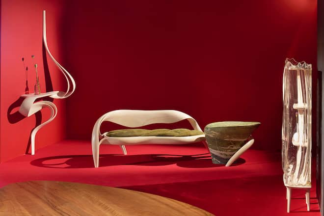 Auswahl von Werken des Künstlers Joseph Walsh an der Art Basel