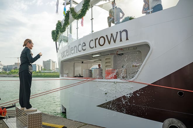 Taufpatin Tanja Grandits