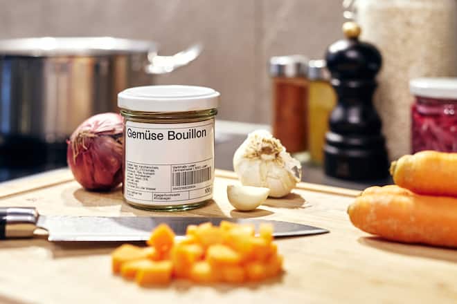 Gemüse Bouillon Markthalle Luzern