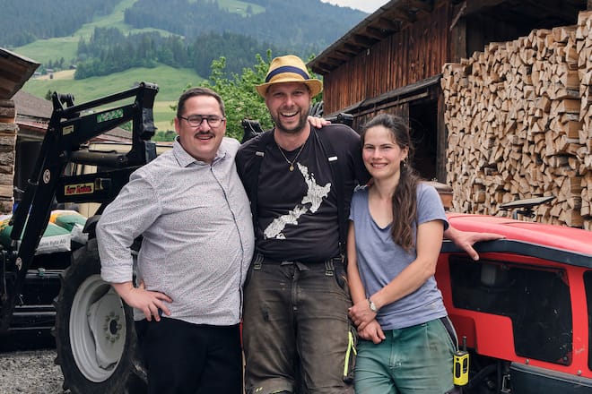 Gemüsebauern mit Benoit Carcenat