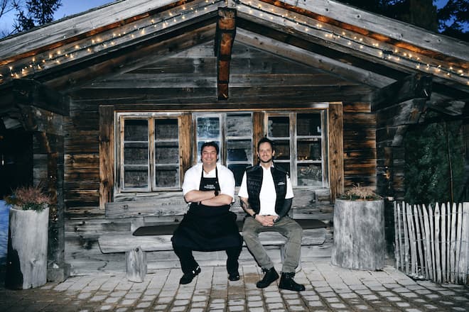 Michael Rindlisbacher und David Ebner in der Maison Hornberg