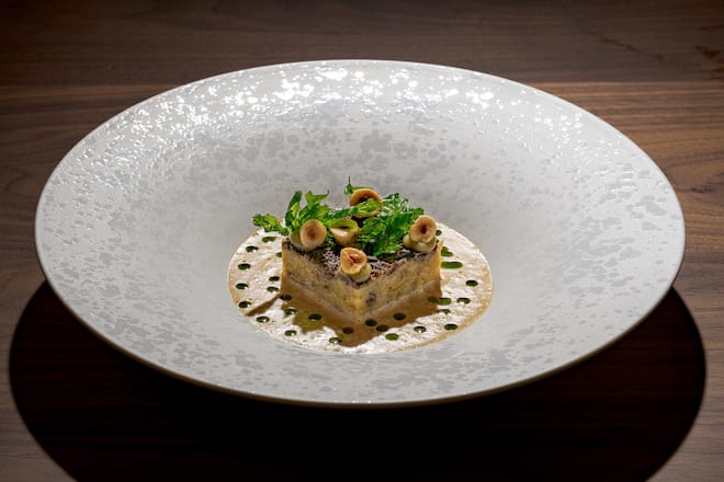 pressé de morilles au vin jaune Romain Dercile Fleur de Sel