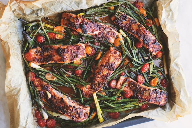 Ottolenghi, Comfort, Ofenlachs