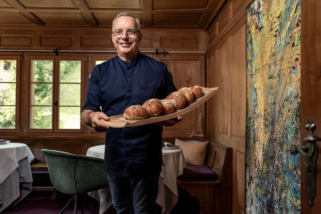 Dietmar Sawyere: «Brot ist einfach!» Brot by Dietmar Sawyère, im Restaurant Kreuz in Dallenwil