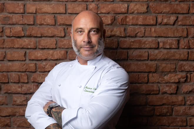 Marco Ortolano Eden au Lac La Reserve-Restaurant Chef Marco Ortolano Fotografiert am 27.08.2024