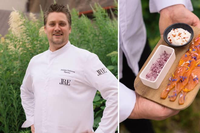 Philippe Deslarzes Restaurant Njørden street food Euro 2025