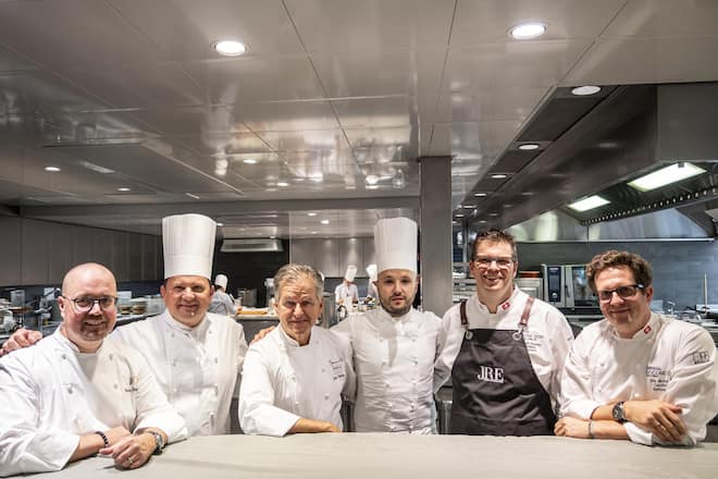Les chefs du menu de lancement du Bocuse d'Or 2025
