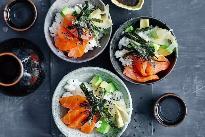 Sushi Bowl by Betty Bossi.