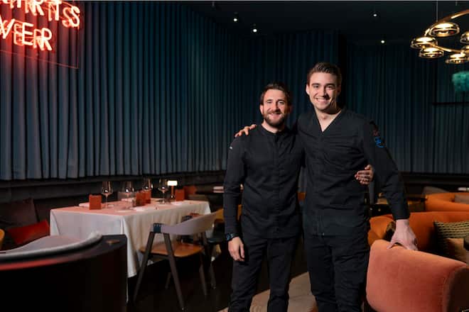 UBS Dinner, Daniel Zeindlhofer und Marco Campanella, im Igniv Zürich