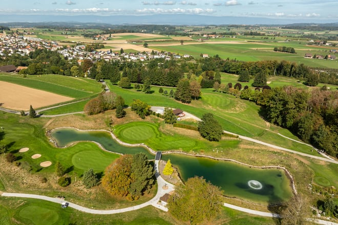 GMC - 21. Septmeber ASGI Golfclub Blumisberg Drohne Aufnahme