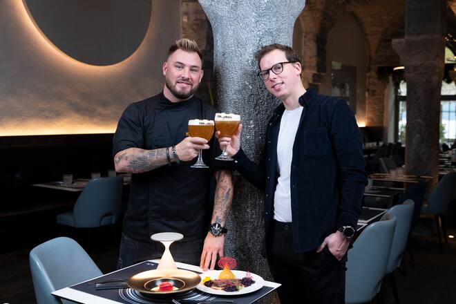 01.11.2023 - Vevey G&M Kju restaurant / Club Pub_reportage avec Grimbergen bier. Photos : Darrin Vanselow G&M / l'illustre 2023