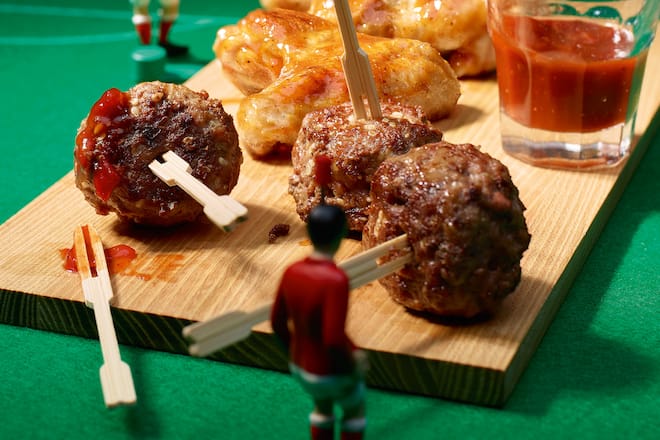 Header Rezept Hackbällchen mit Sesam